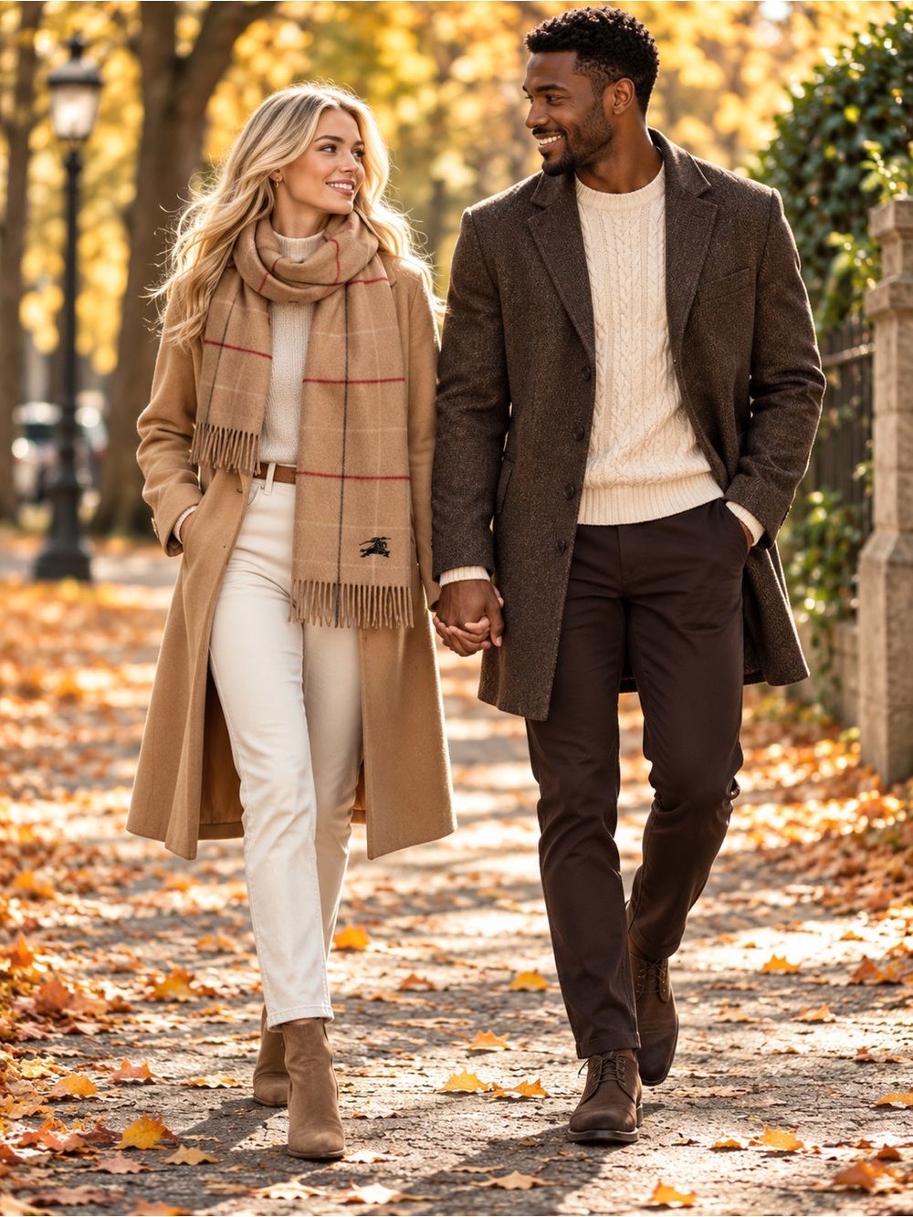 Unisex Classic Burberry Scarf